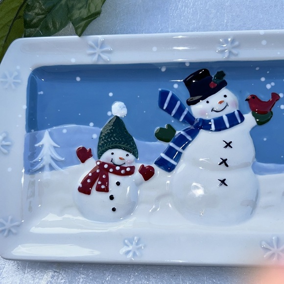 St Nicholas Square “Chill Out” Platter Rectangle Shaped - Picture 3 of 4